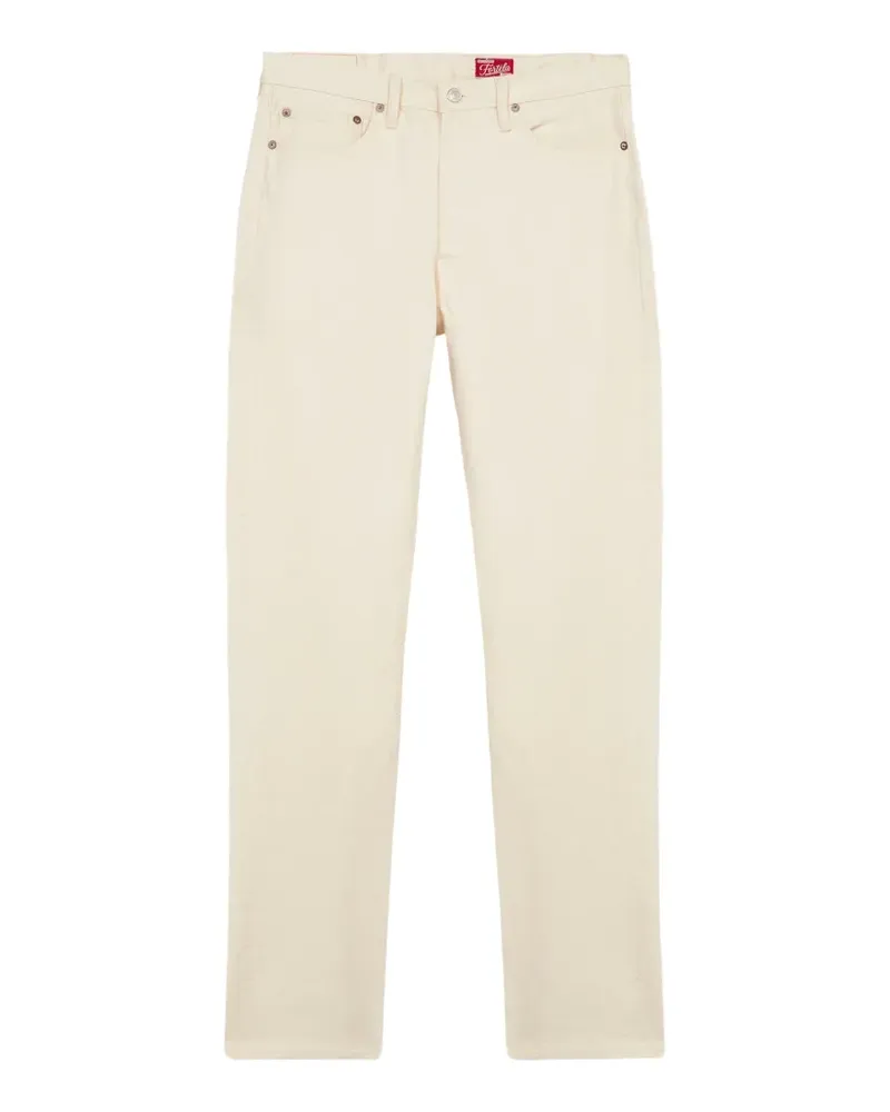 Fortela 992 Johnny selvedge five-pocket jeans - Nude Nude