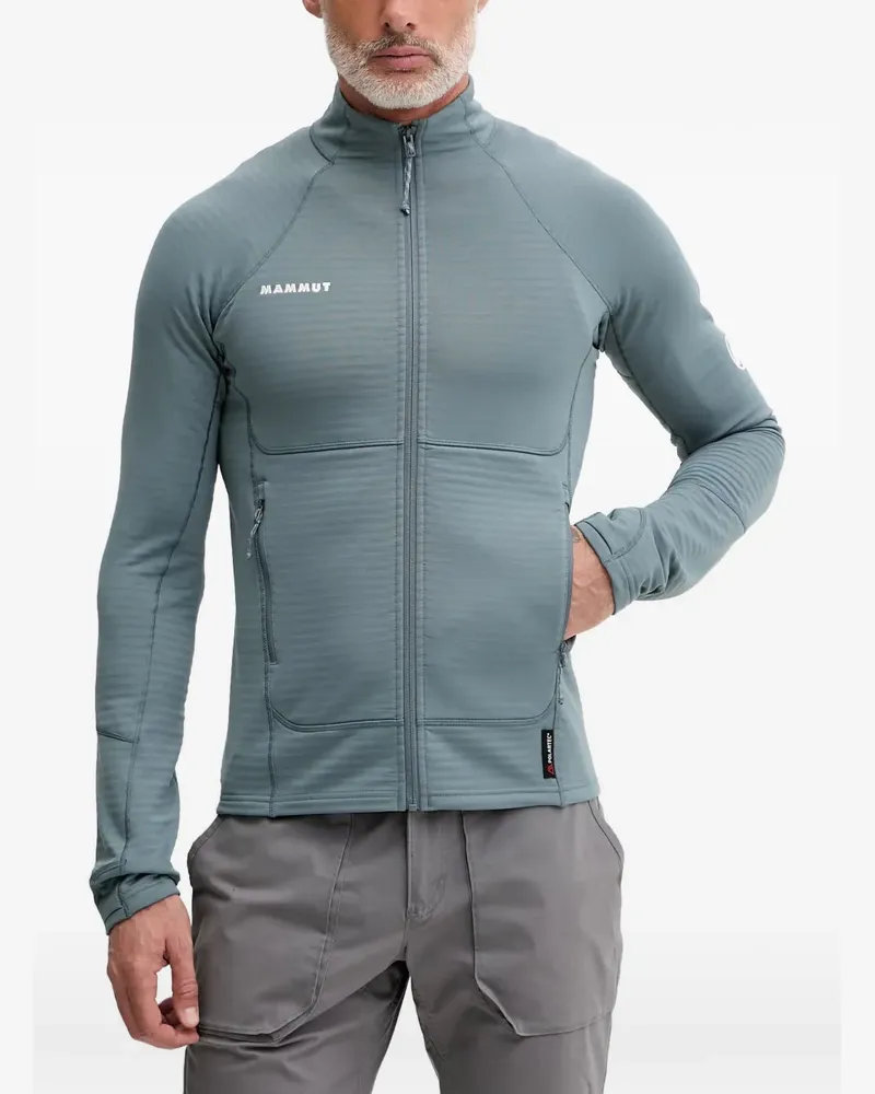 Mammut Taiss ML Sweatshirt mit Logo-Print - Blau Blau
