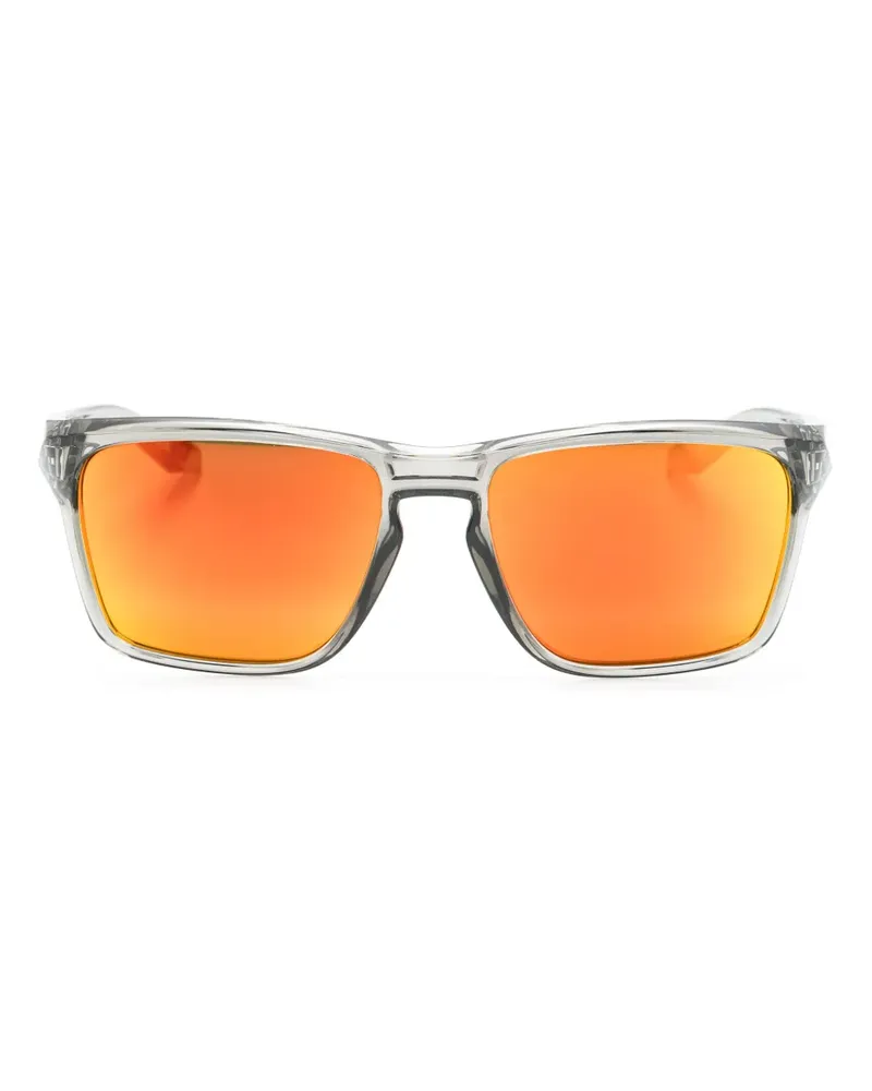 Oakley Eckige Sylas Sonnenbrille - Grau Grau