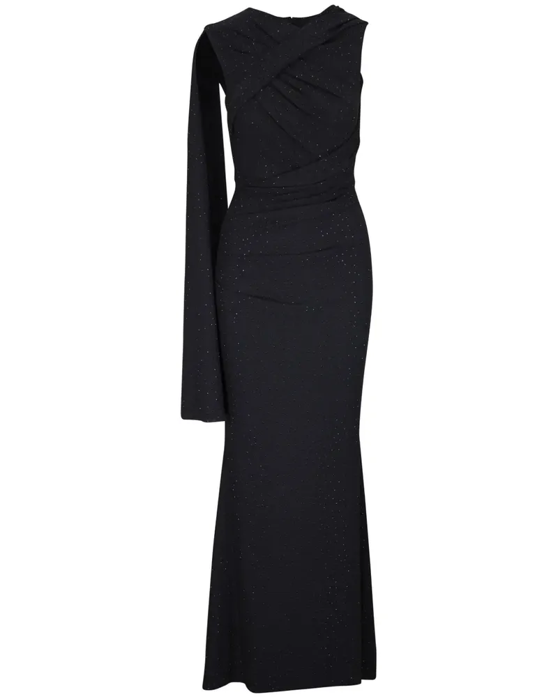 Talbot Runhof Meerjungfrauen-Abendkleid - Schwarz Schwarz