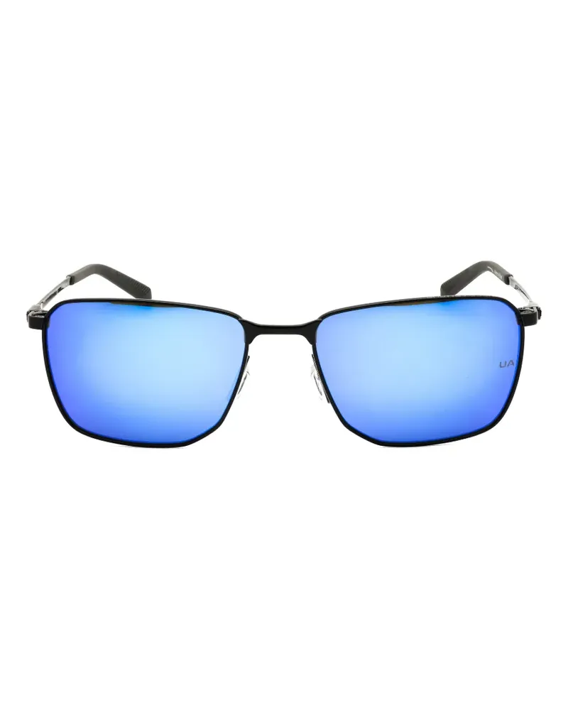 Under Armour Scepter 2 rectangle-frame sunglasses - Schwarz Schwarz