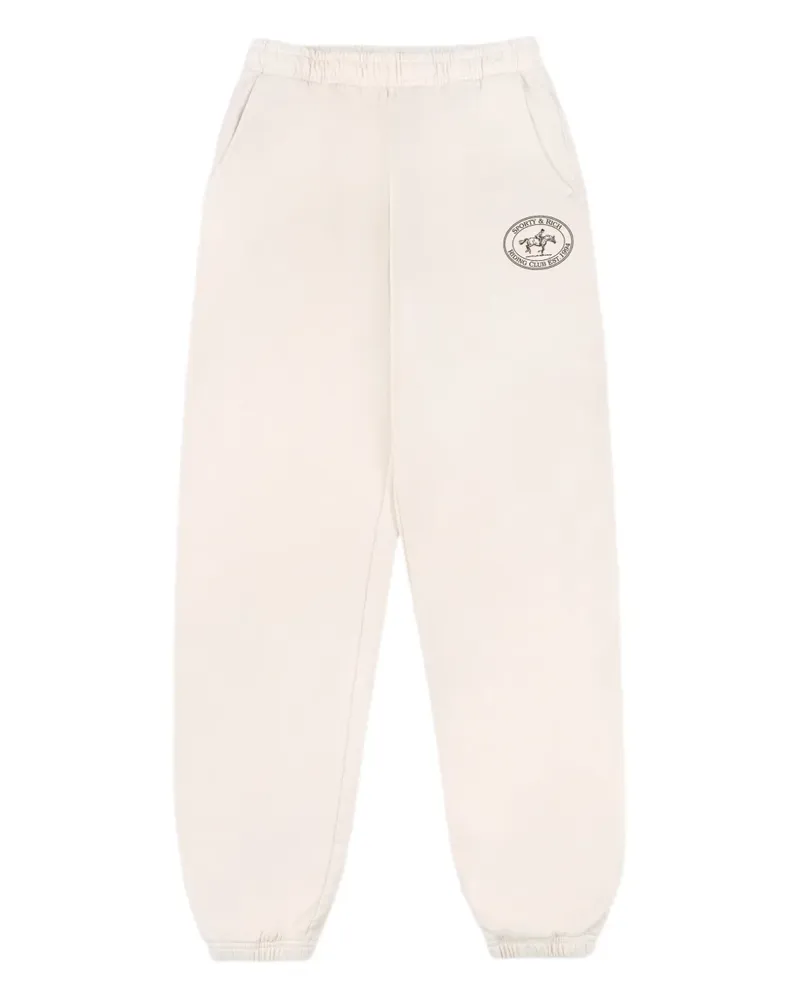 SPORTY & RICH Riding Club Jogginghose - Nude Nude