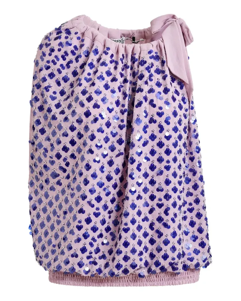 Essentiel Jocelyn tie-detail blouse - Rosa Rosa