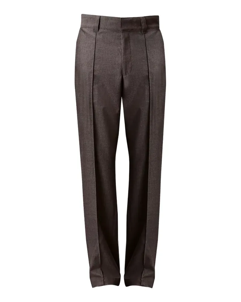 Calvin Klein pressed-crease trousers - Braun Braun