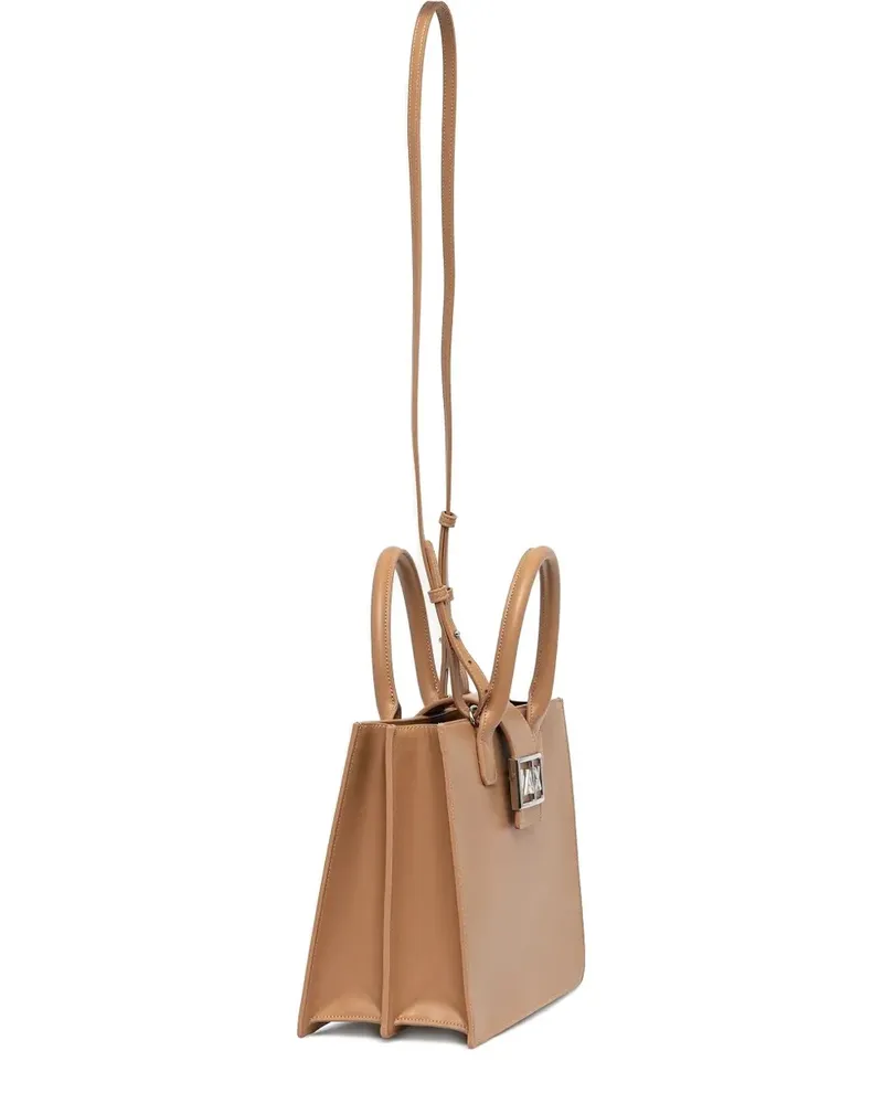 Armani Exchange Shopper mit Logo-Schild - Braun Braun