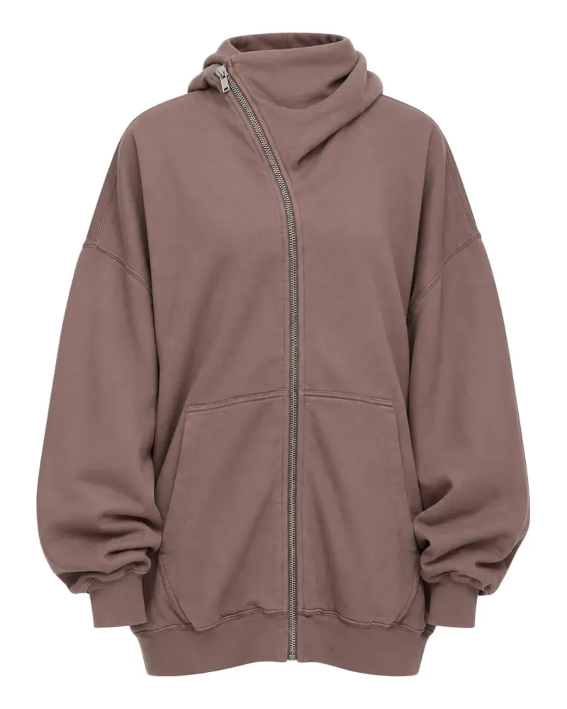 DRKSHDW by Rick Owens Mountain Hun hoodie - Braun Braun