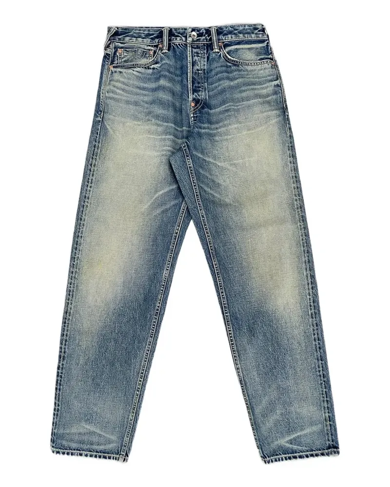 Evisu Daicock Shadow washed jeans - Blau Blau