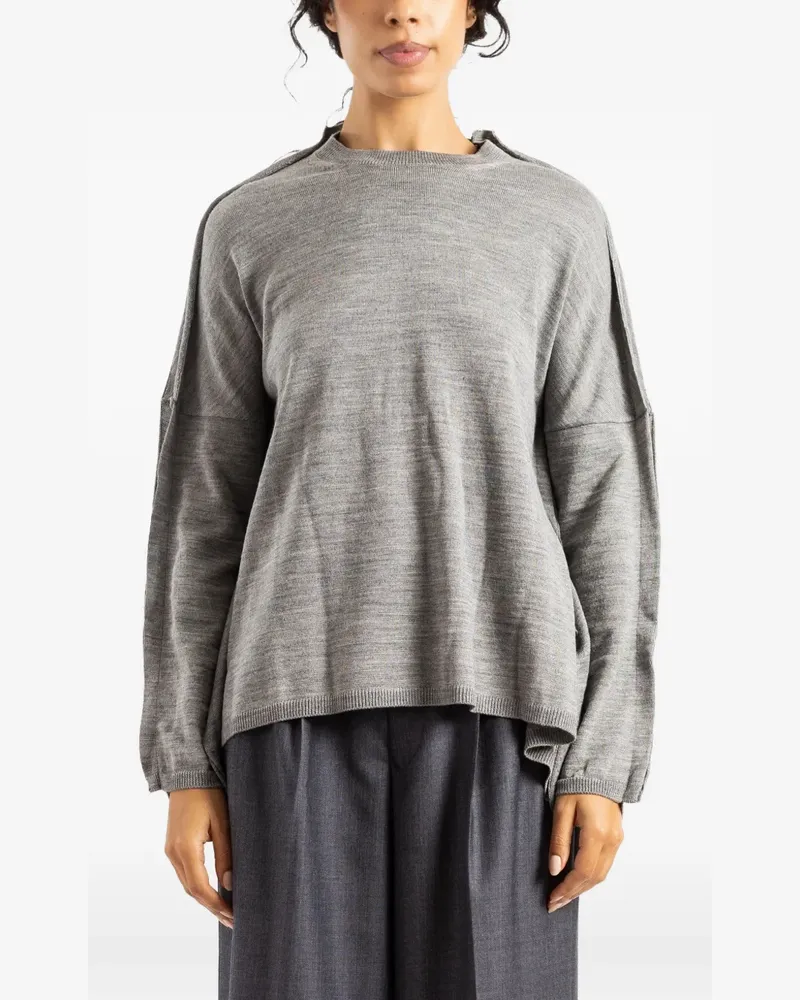 Comme des Garçons Pullover mit sichtbaren Nähten - Grau Grau