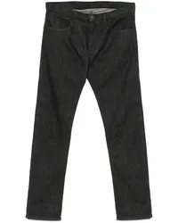 Emporio Armani Jeans mit geradem Bein Schwarz