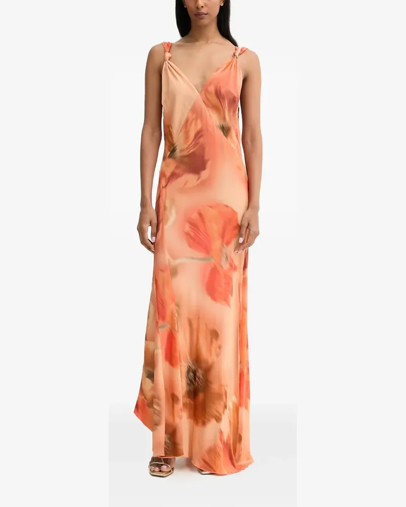 Never Fully Dressed Sofia Maxikleid - Orange Orange
