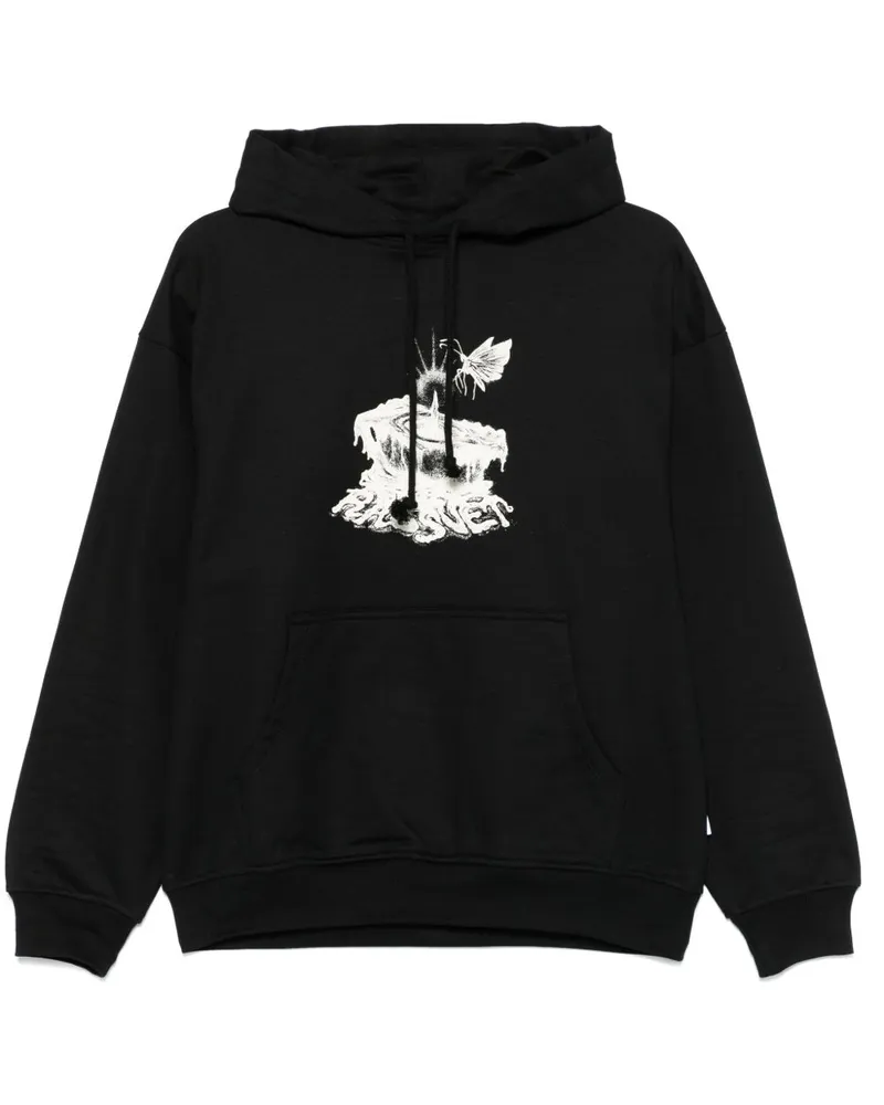 PACCBET RASSVET Candle Hoodie - Schwarz Schwarz