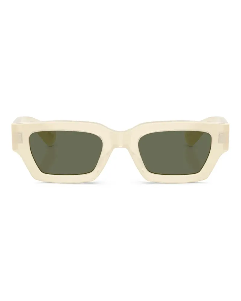 Oliver Peoples x Jil Sander Edition 6 square-frame sunglasses - Nude Nude
