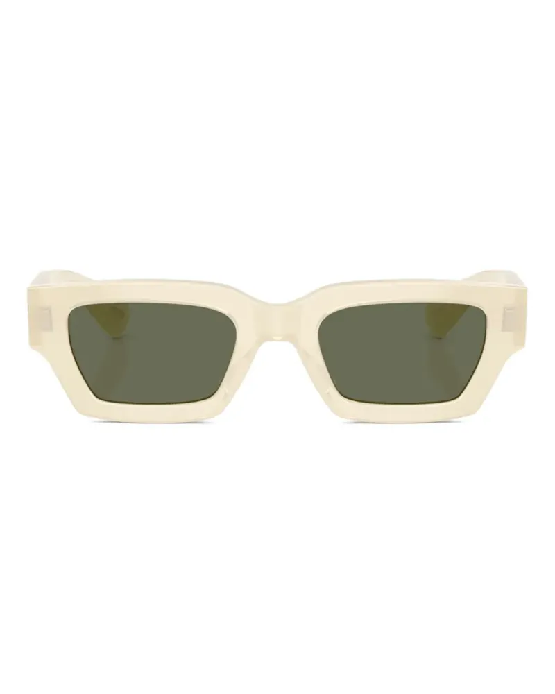Oliver Peoples x Jil Sander Edition 6 square-frame sunglasses - Nude Nude