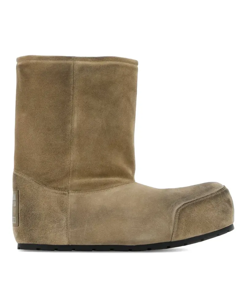 Balenciaga Dumbo suede boots - Nude Nude