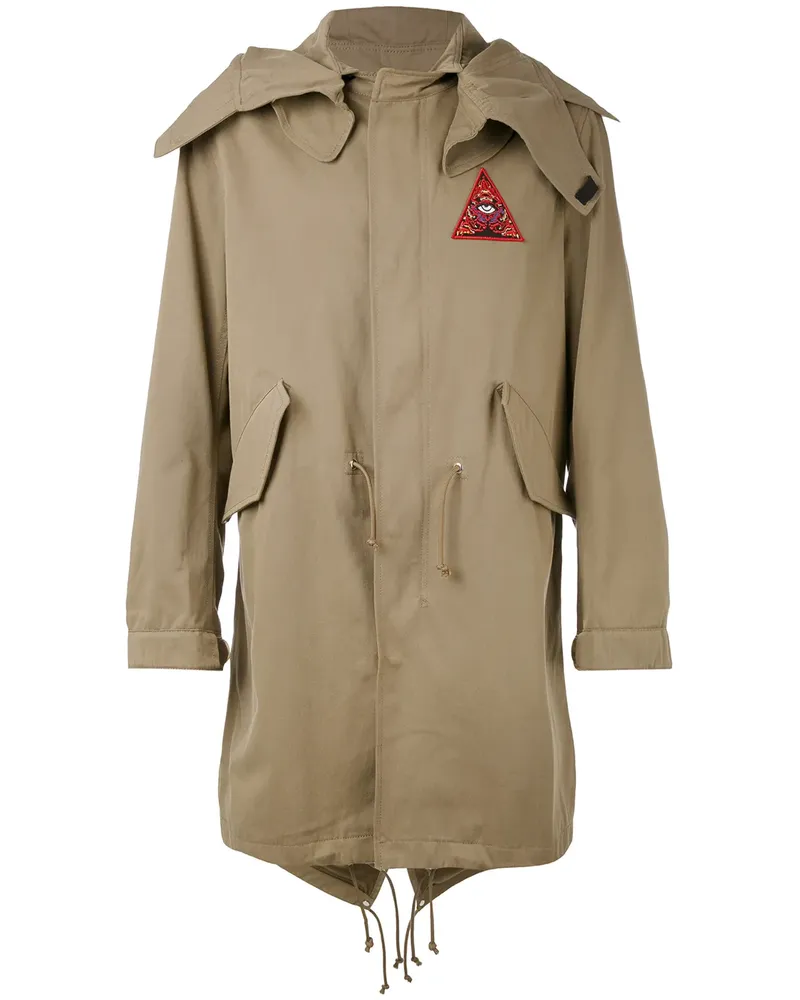 Givenchy Illumanti' Parka mit Patches - Grün Grün