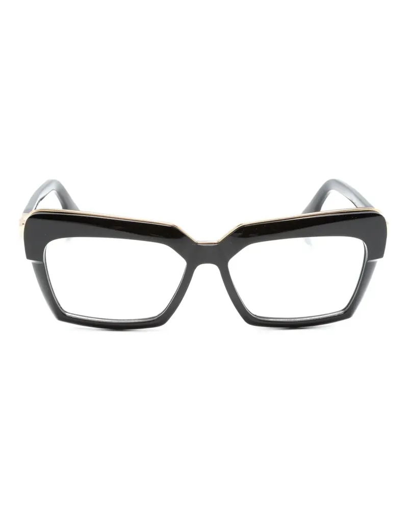 CAZAL 5002 Brille mit eckigem Gestell - Schwarz Schwarz