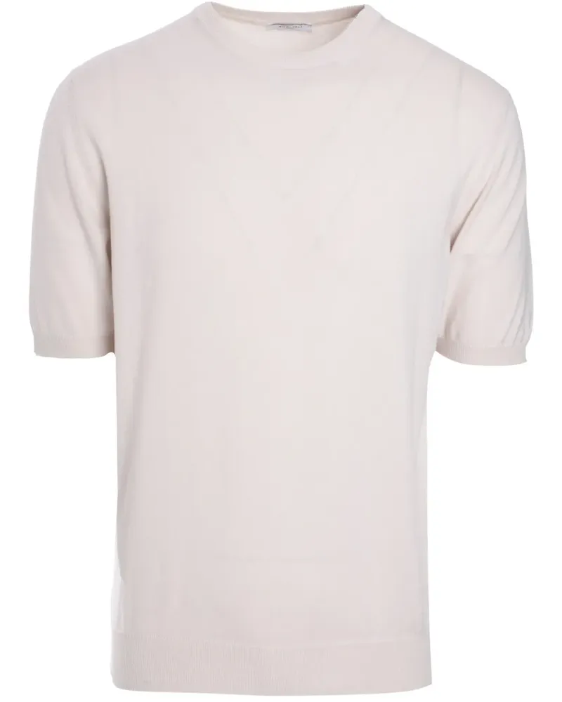 Boglioli T-Shirt aus Baumwolle - Nude Nude