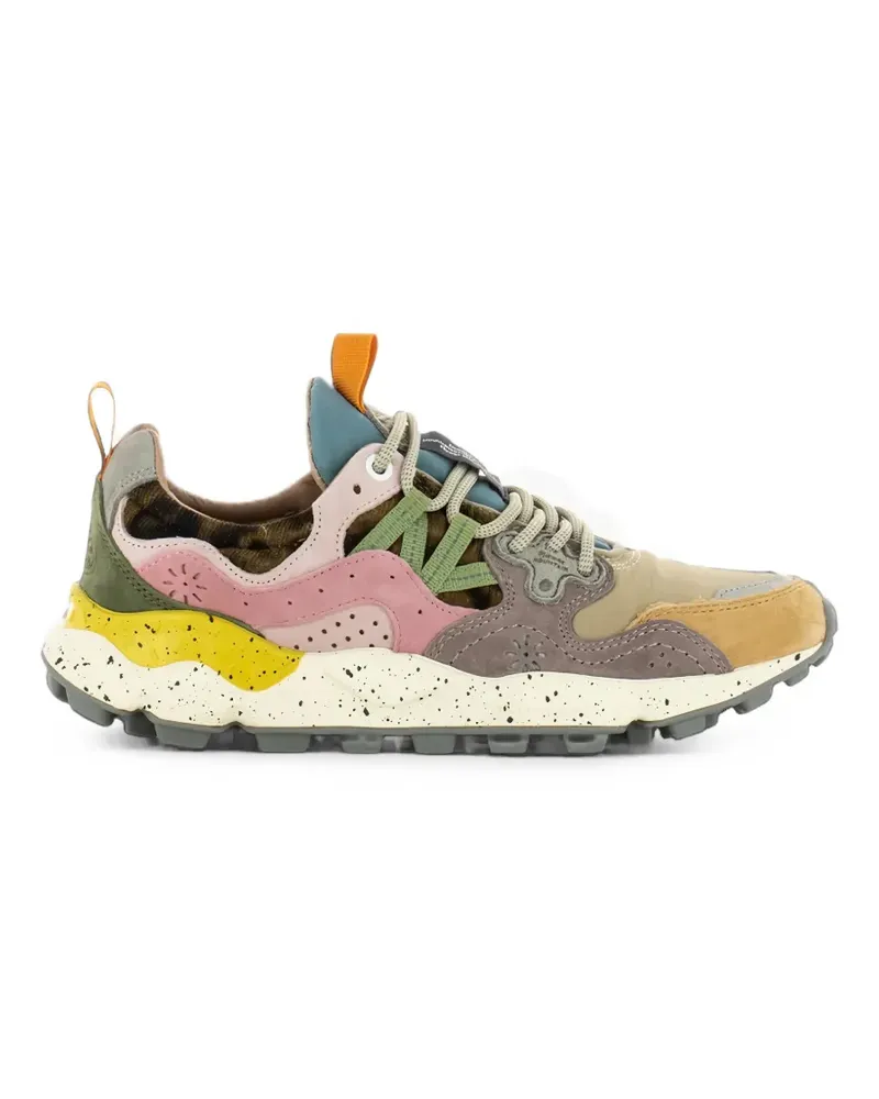Flower MOUNTAIN Yamano 3 suede sneakers - Nude Nude