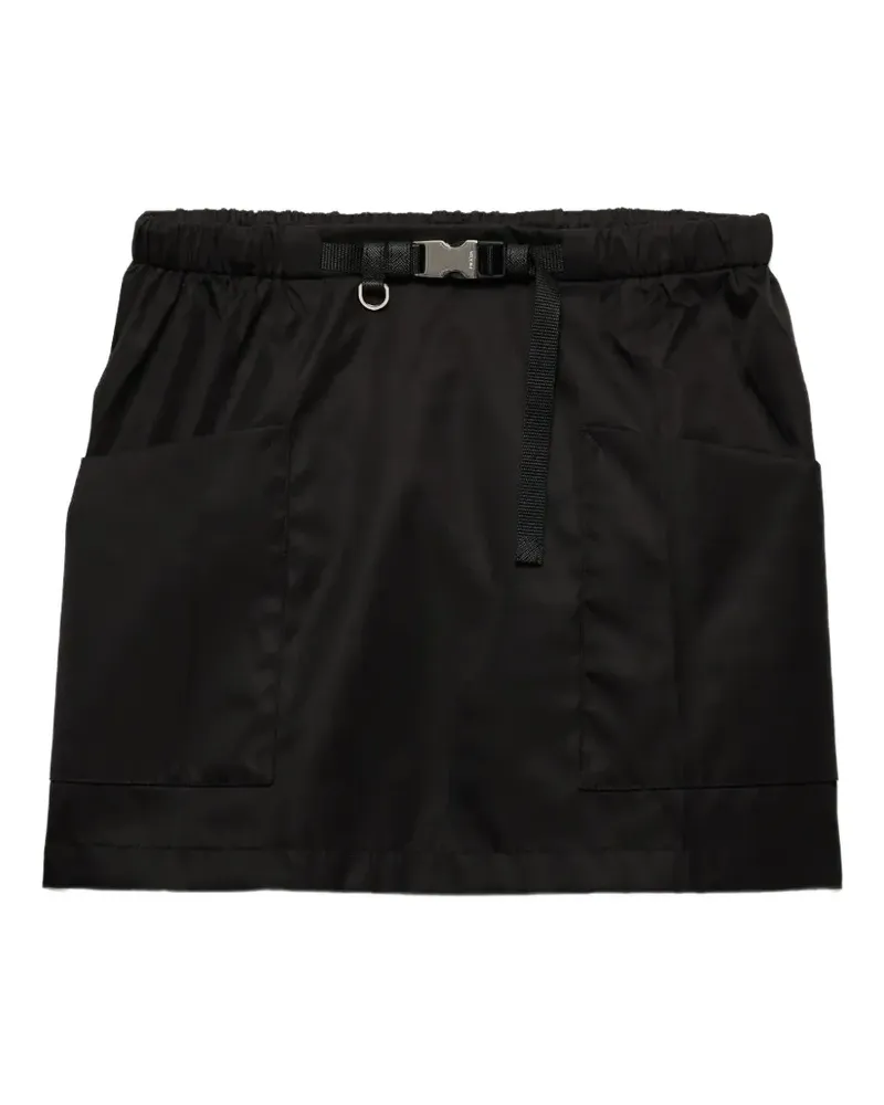 Prada buckle pocket skirt - Schwarz Schwarz