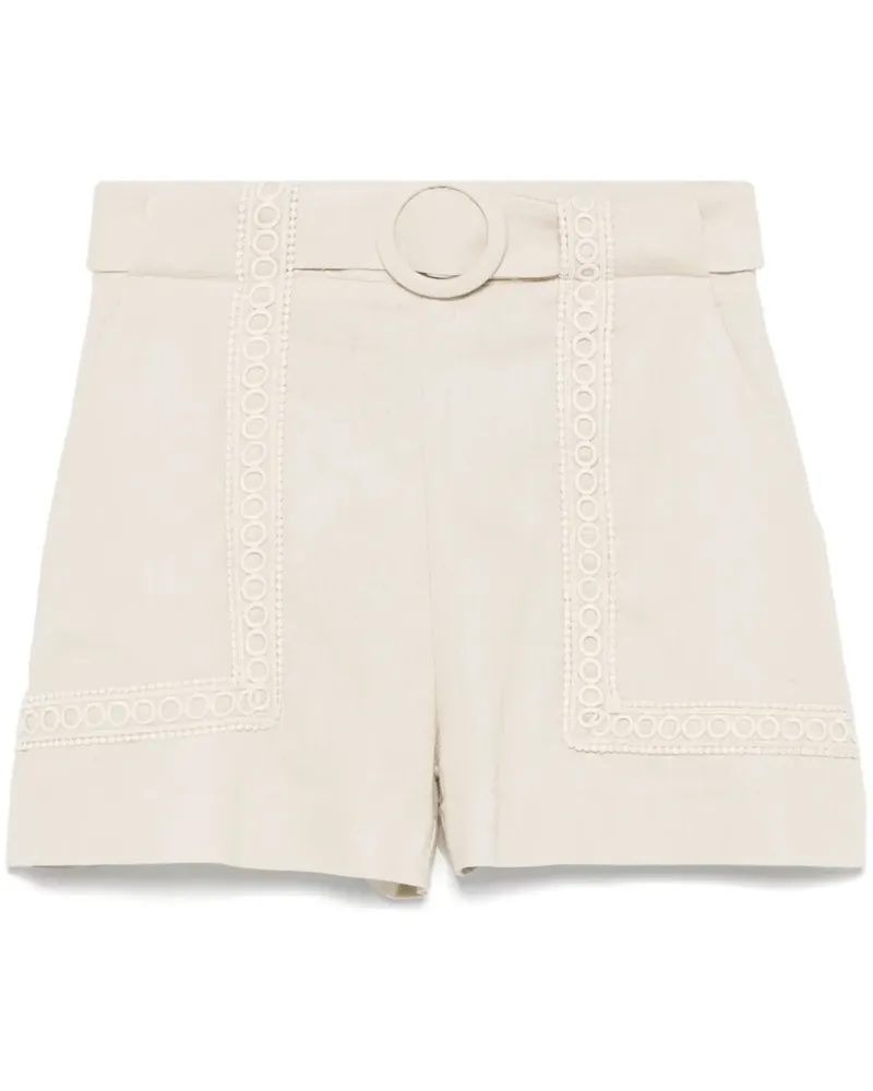 Pat Bo Candy Shorts - Nude Nude