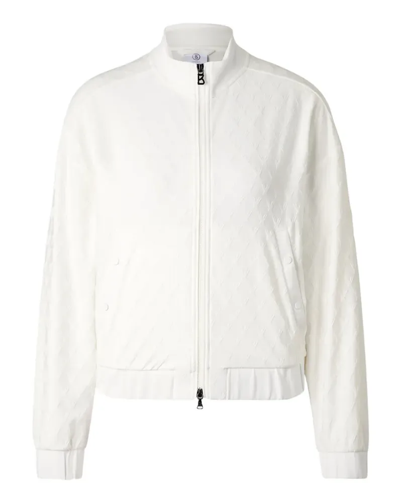 Bogner Aylin jacquard-design jacket - Weiß Weiß