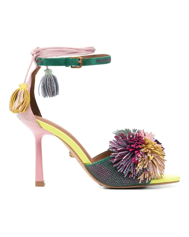Kurt Geiger Verzierte Sandalen - Gelb Gelb