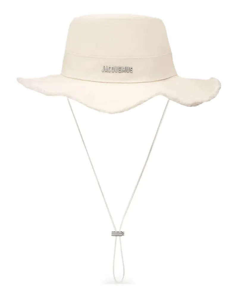 Jacquemus The Artichaut Sonnenhut - Nude Nude