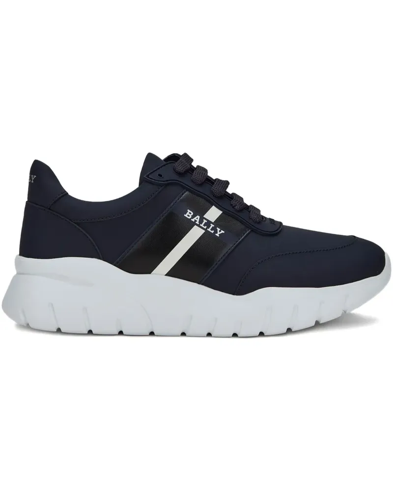 Bally Sneakers mit Logo-Print - Blau Blau
