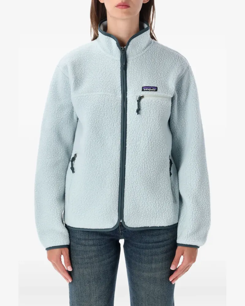Patagonia Fleecejacke mit Reißverschluss - Blau Blau