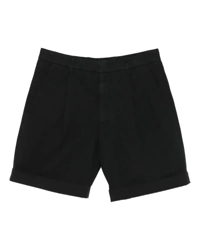 Dondup pleated cuffed shorts - Schwarz Schwarz