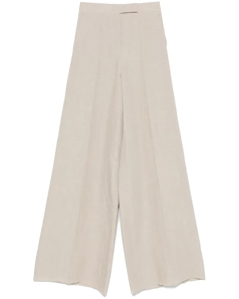 Max Mara Sequoia Palazzohose - Nude Nude