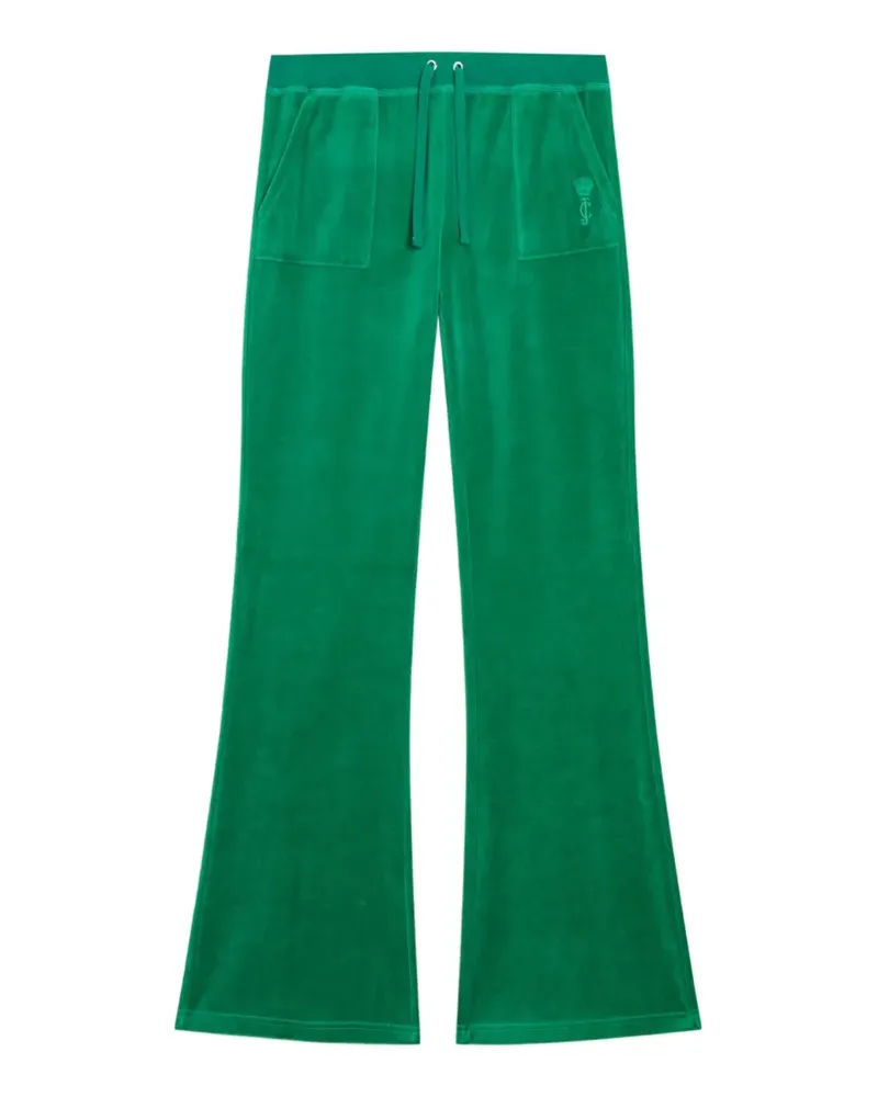Juicy Couture Heritage Hose aus Velours - Grün Grün