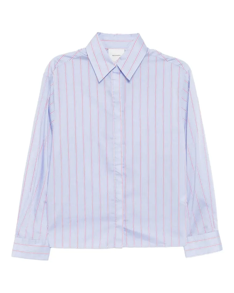 Reformation Andy Hemd - Blau Blau