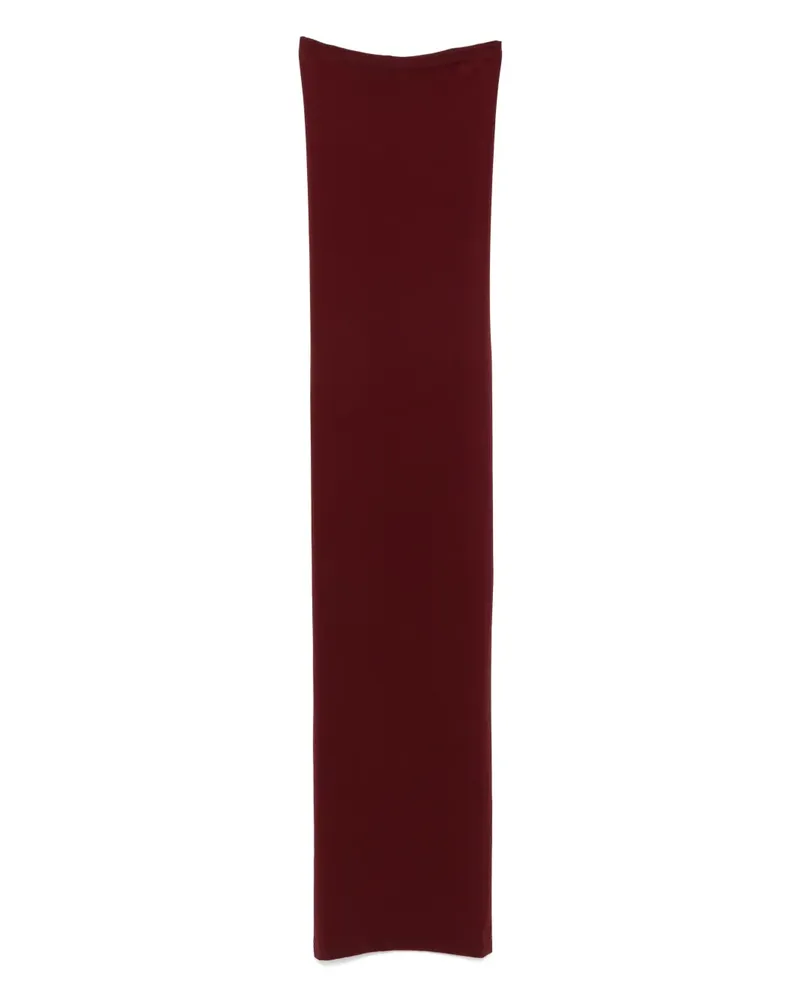 Wolford Schulterfreies Maxikleid - Rot Rot