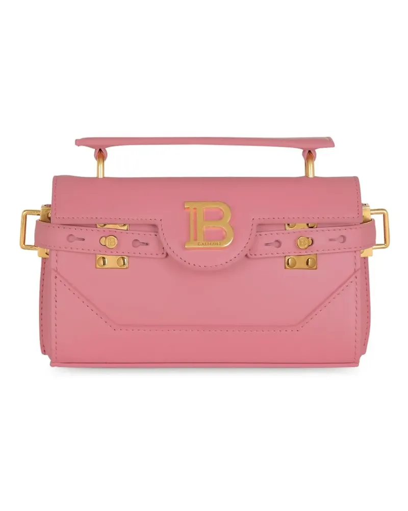Balmain B-Buzz Schultertasche 19cm - Rosa Rosa
