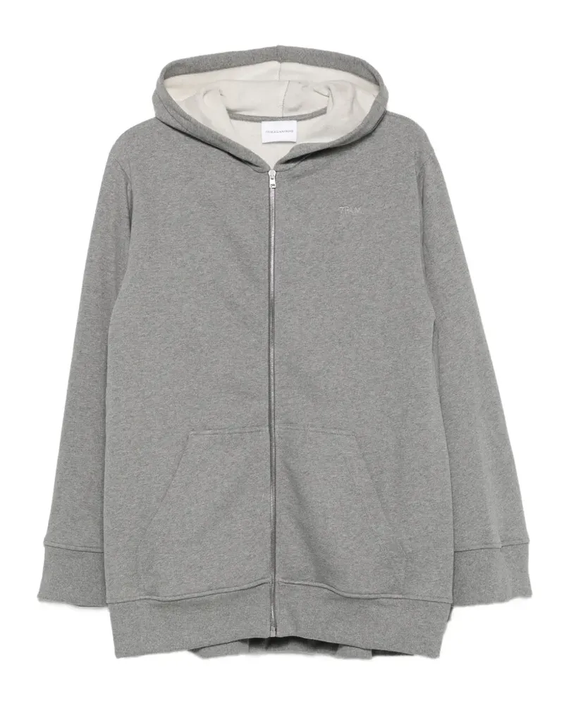 7 for all mankind Kapuzenjacke im Cape-Style - Grau Grau