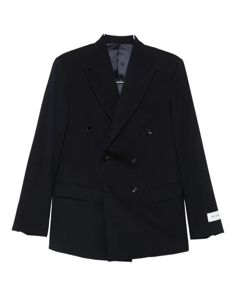 Be Able double-breasted blazer - Blau Blau