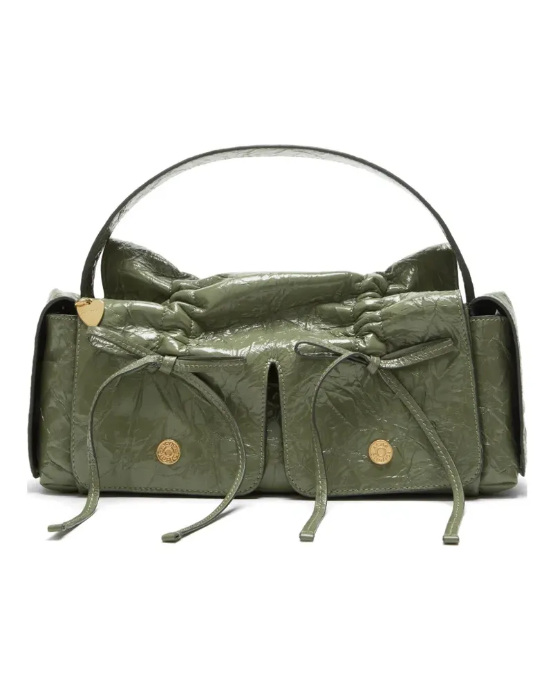 Acne Studios drawstring gathered shoulder bag - Grün Grün
