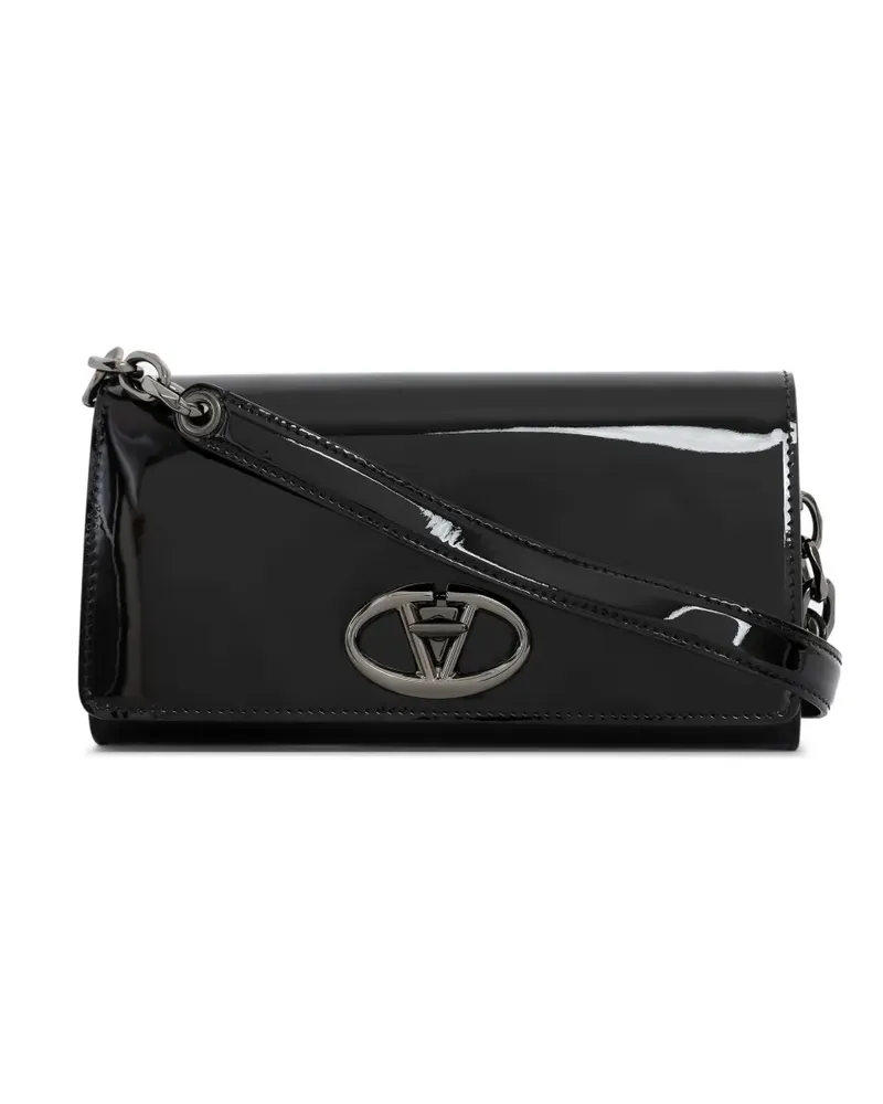 Valentino Garavani VLogo Signature Umhängetasche - Schwarz Schwarz