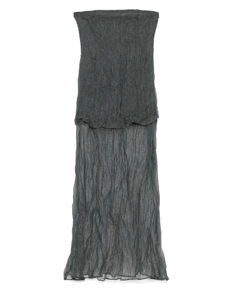 Paloma Wool Schulterfreies Kleid - Grau Grau