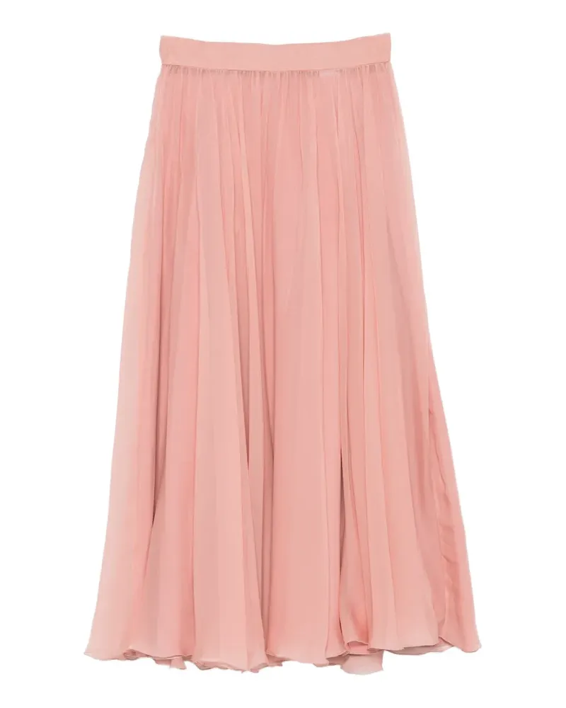 Dolce & Gabbana pleated midi skirt - Rosa Rosa