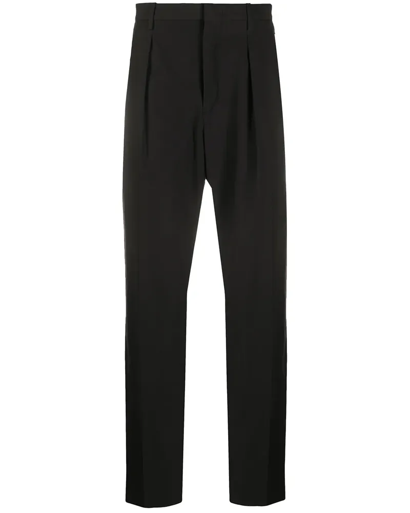 Valentino Garavani Hose mit Bundfalten - Schwarz Schwarz