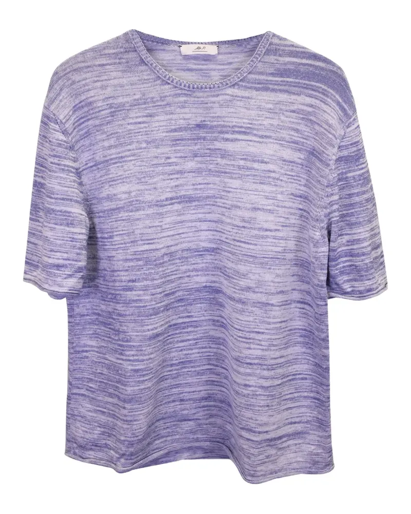 MR P. striped T-shirt - Violett Violett