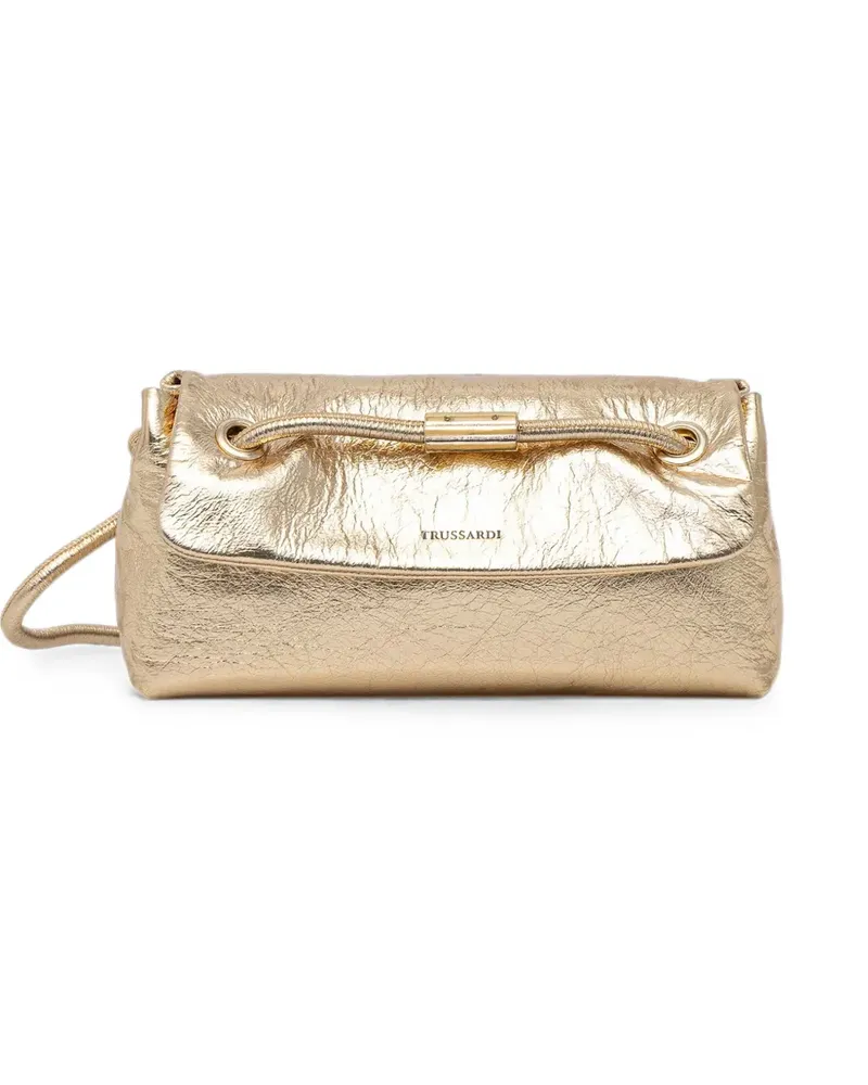 Trussardi Tote Bag mit Kordelzug - Gold Gold