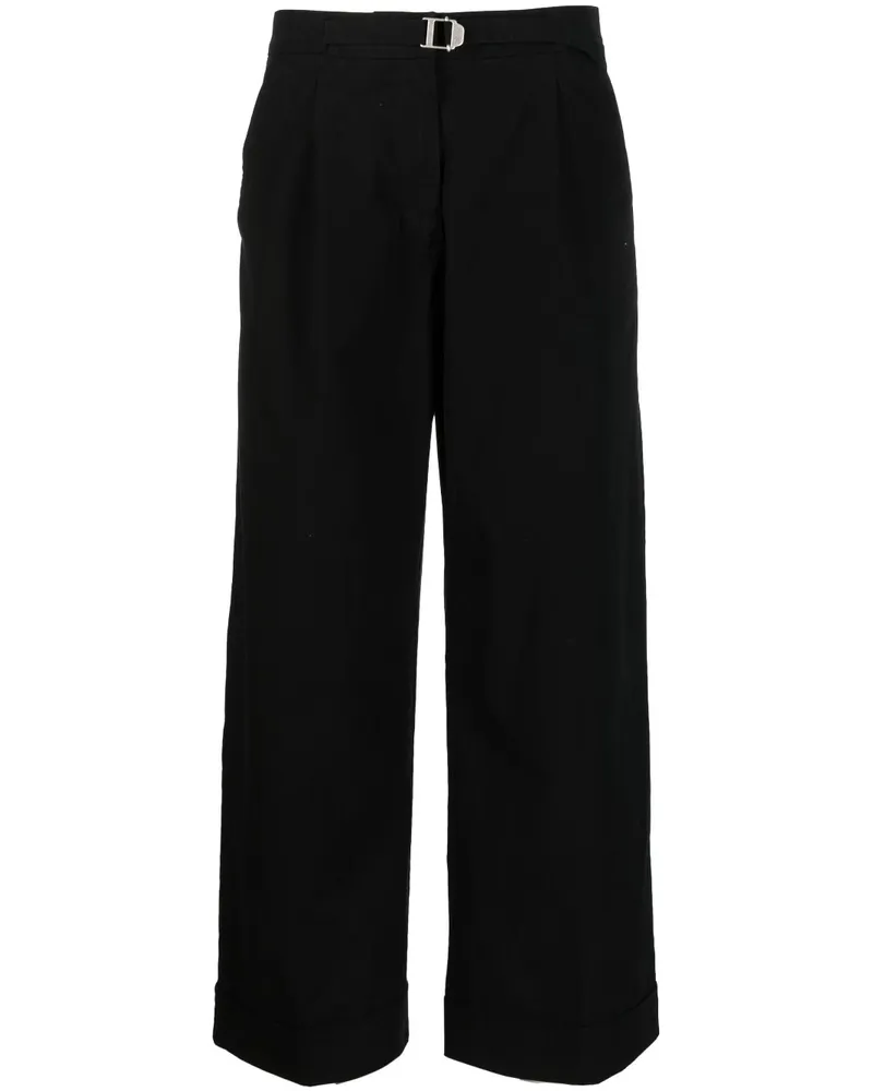 A.P.C. Weite Euphemia Hose - Schwarz Schwarz