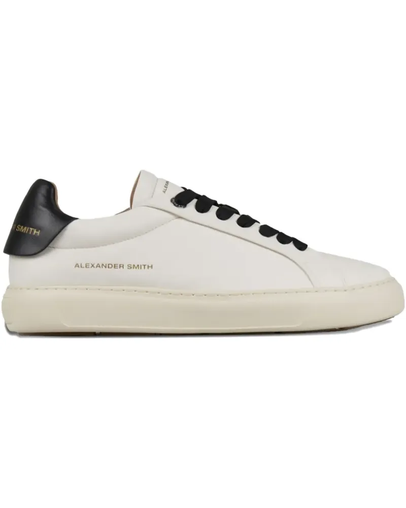 Alexander Smith Soho Sneakers mit runder Kappe - Weiß Weiß