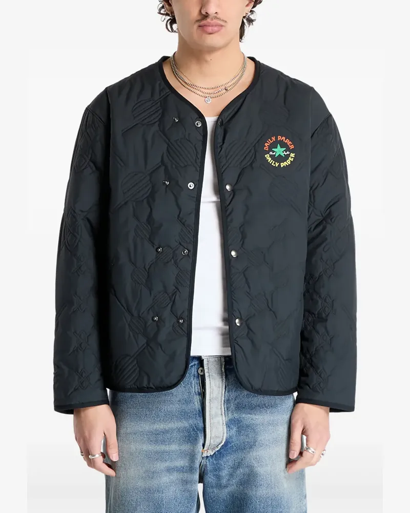 Converse x Daily Paper Malden Jacke - Schwarz Schwarz