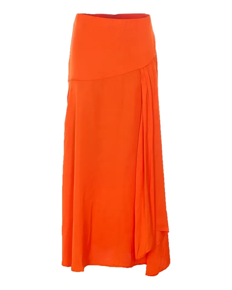 Essentiel Jiselle pleated skirt - Orange Orange