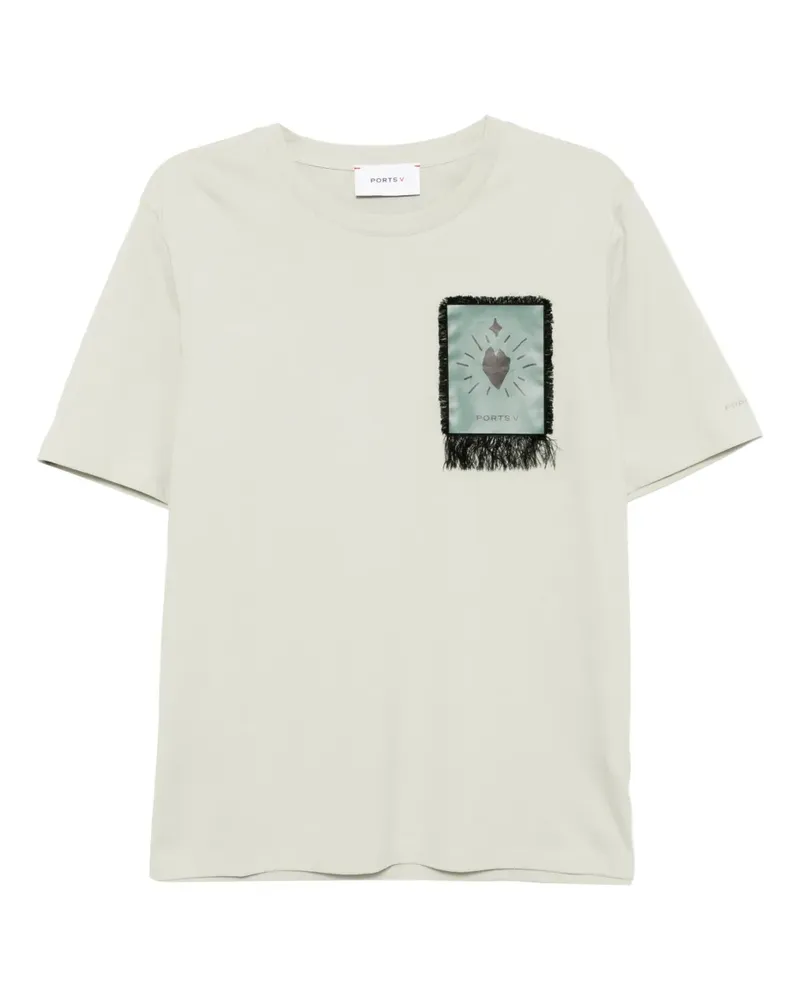 Ports V Shining Heart T-Shirt - Grün Grün