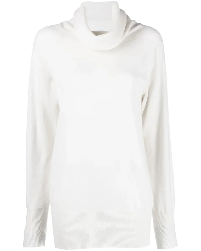 Malo Kaschmirpullover mit Rollkragen - Weiß Weiß